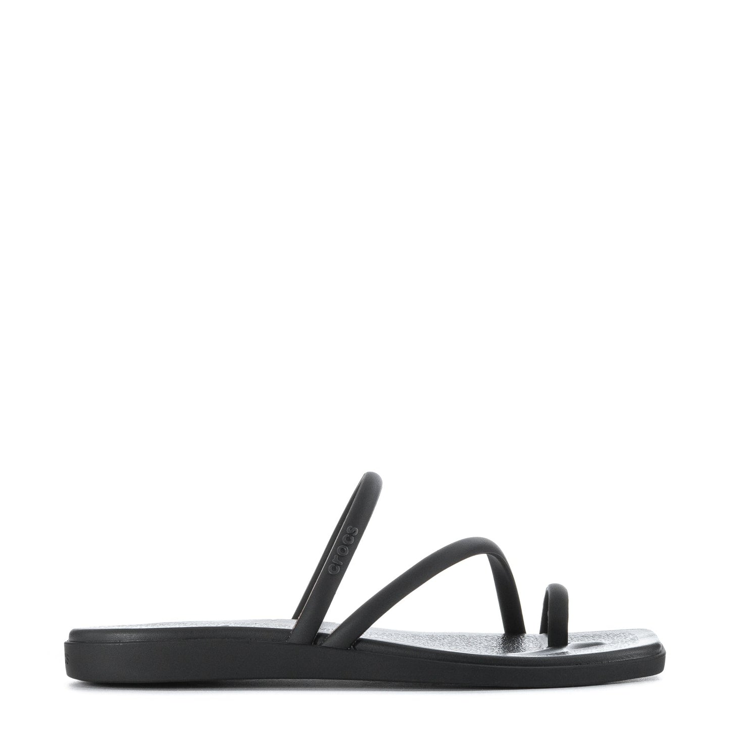 Crocs Women's Miami Toe Loop Sandal - Black