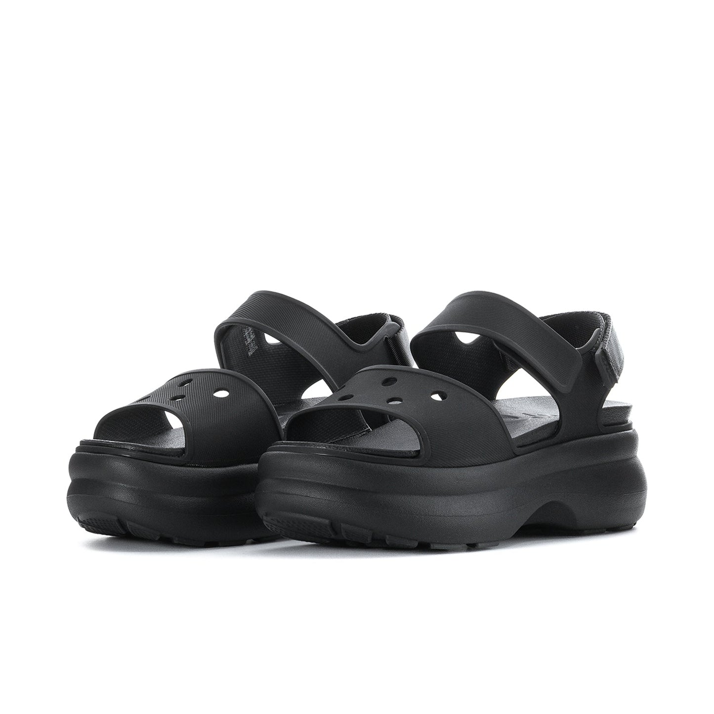 Crocs Women's Soho Y-Strap Sandal - Black