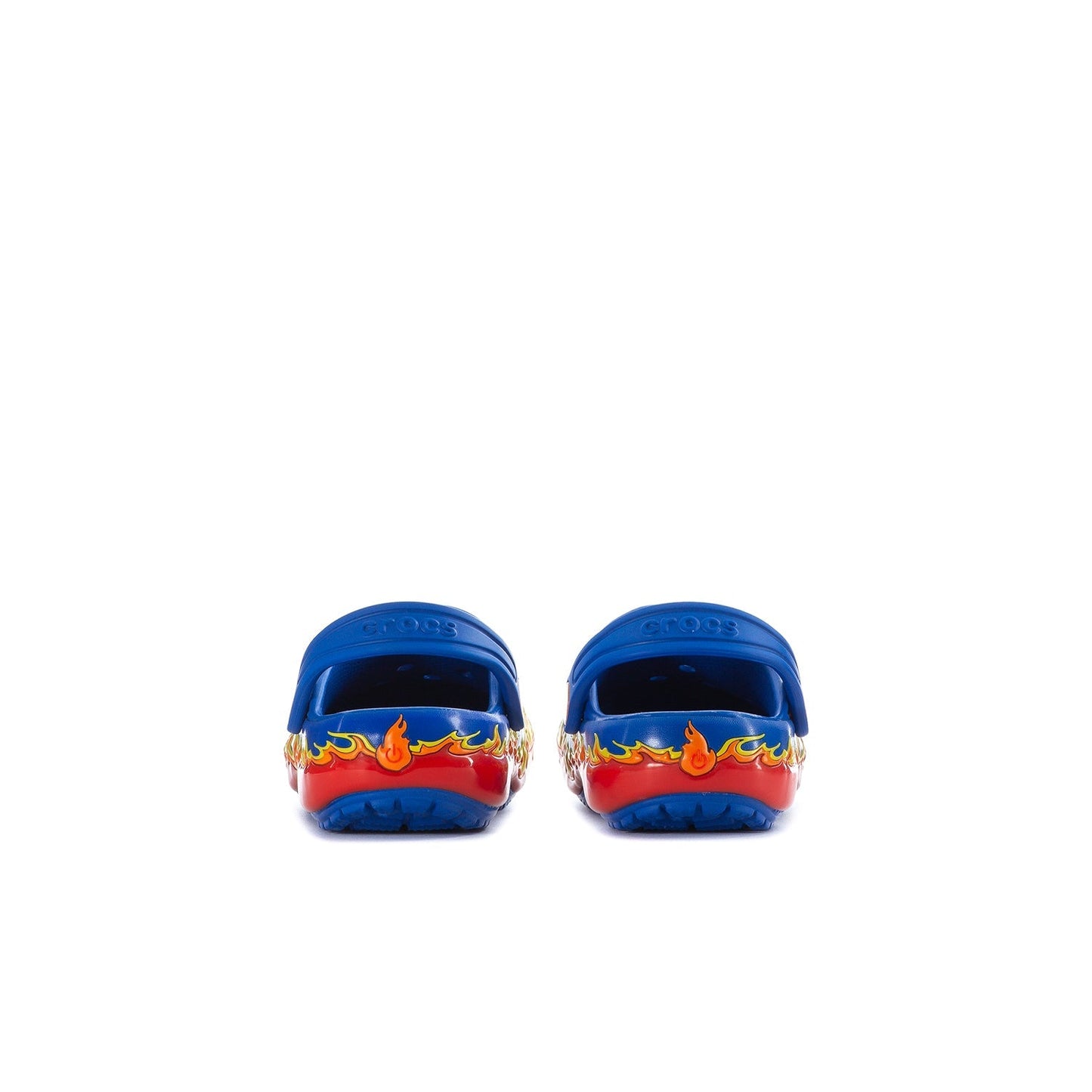 Crocs Toddler Blue Bolt Classic Fun Lab Clog - Blue / Red