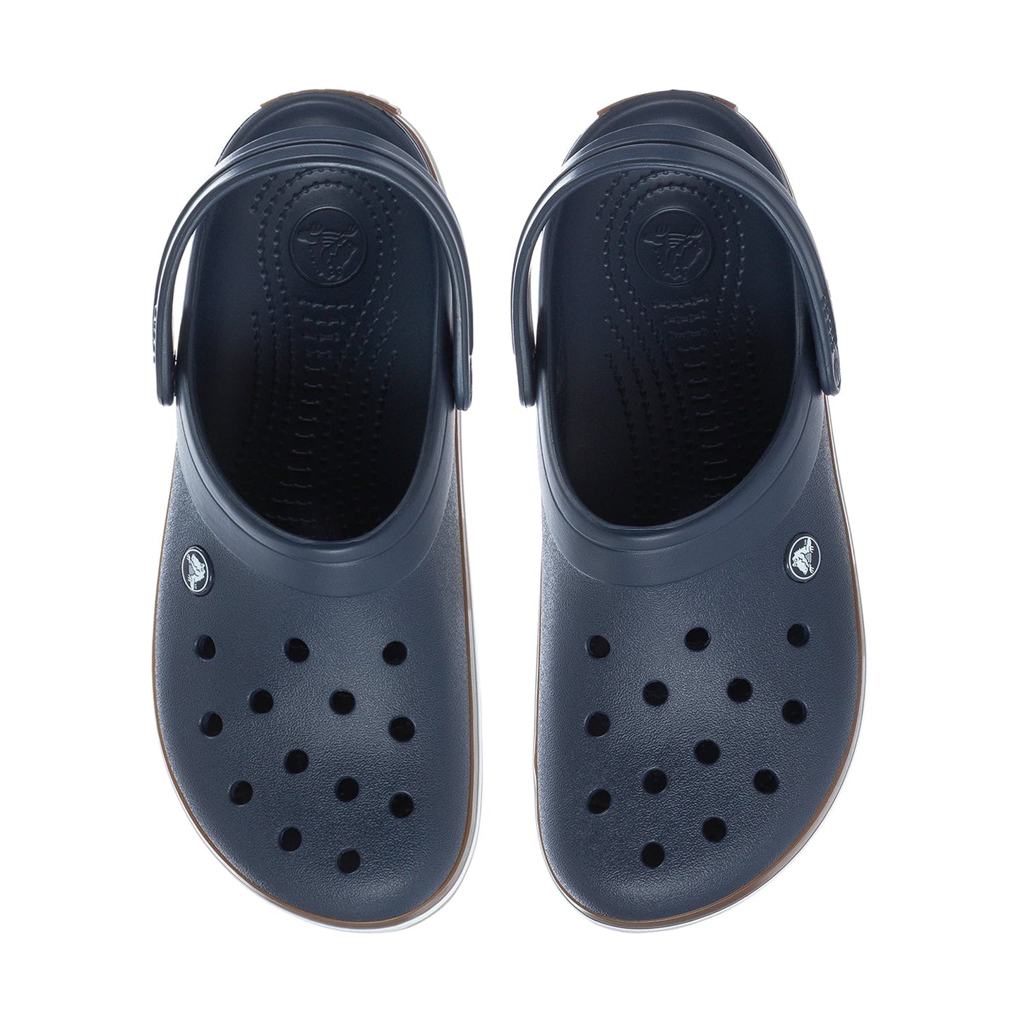 Crocs Men's Crocband Gum Clog - Navy